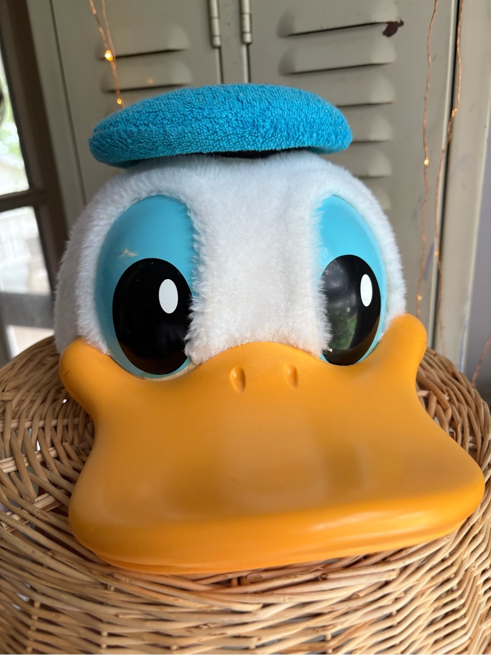 Vintage Donald Duck Adjustable Snapback Hard Billed Hat -Child